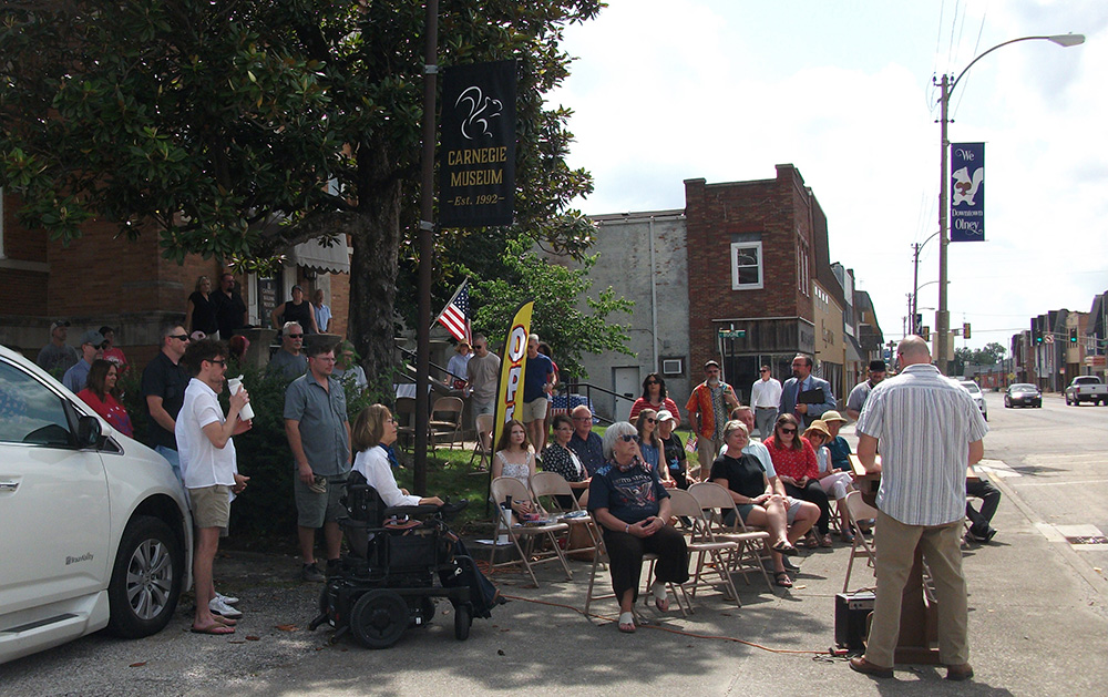 Olney Arts Council Unveiling of the 250 Years Mural Olney Arts Council Unveiling of the 250 Years Mural